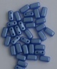 Brick Blue Pastel  Sapphire - Baby Blue Pearl 25015Al Czechmates Beads x 50
